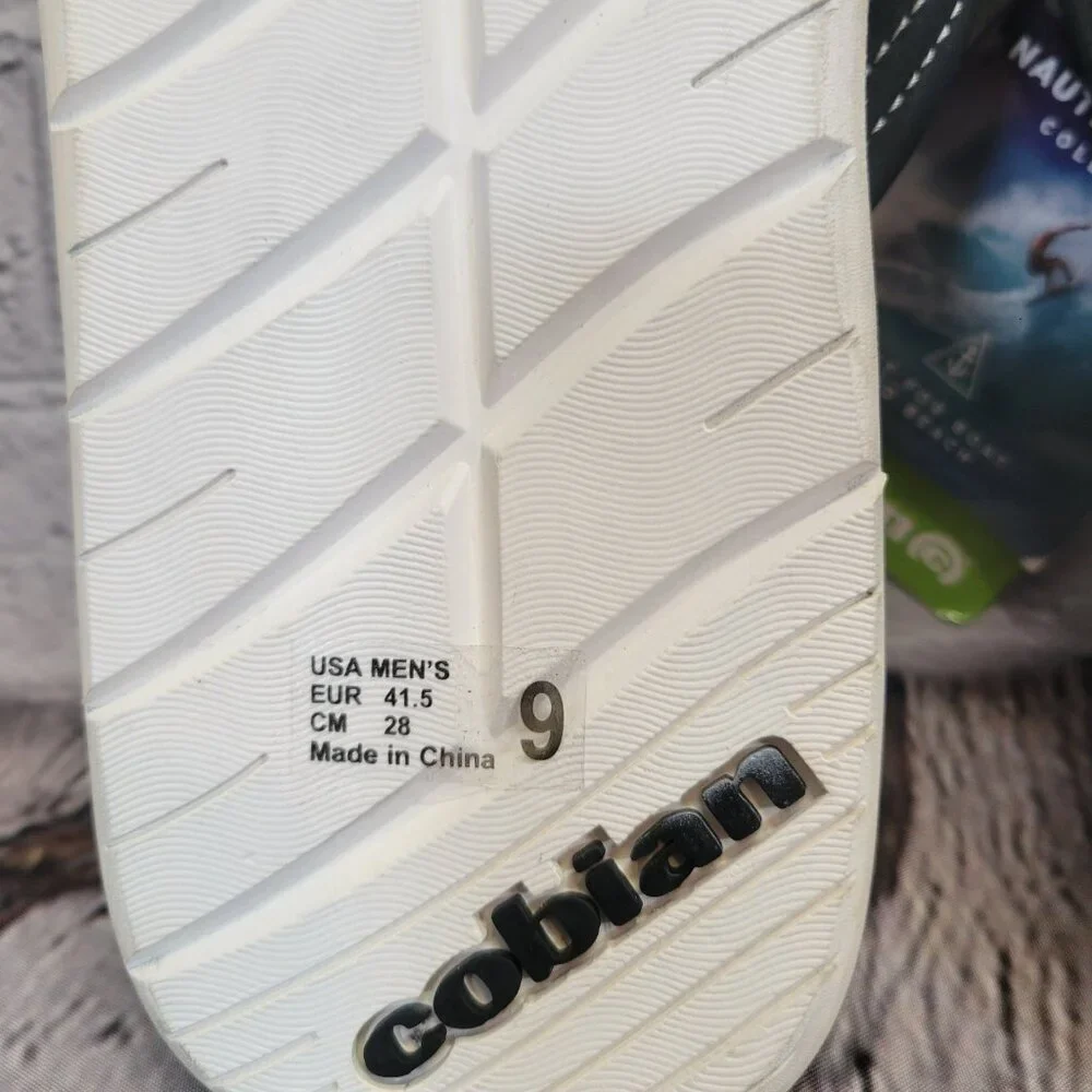 Cobian Men's Hobgood Anchor Water-Resistant Flip-Flops